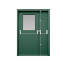 AS1905 Australia La puerta de acero con clasificación de acero y vidrio de acero de metal y vidrio